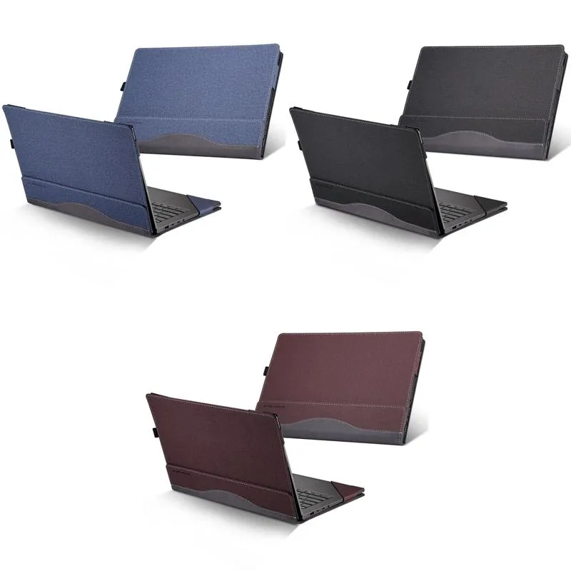 14 Inch Laptop Protective Case In Pu Leather For Ideapad C340