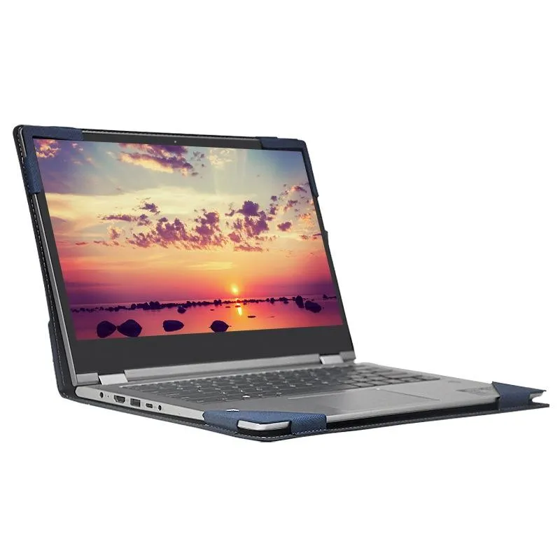 14 Inch Laptop Protective Case In Pu Leather For Ideapad C340