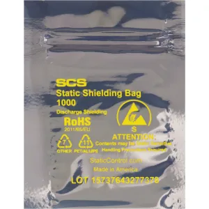 6 x 8" Reclosable Static Shielding Bags