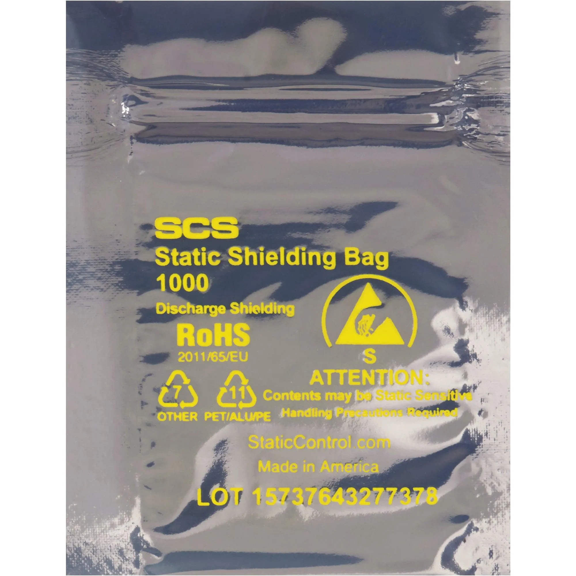 6 x 8" Reclosable Static Shielding Bags