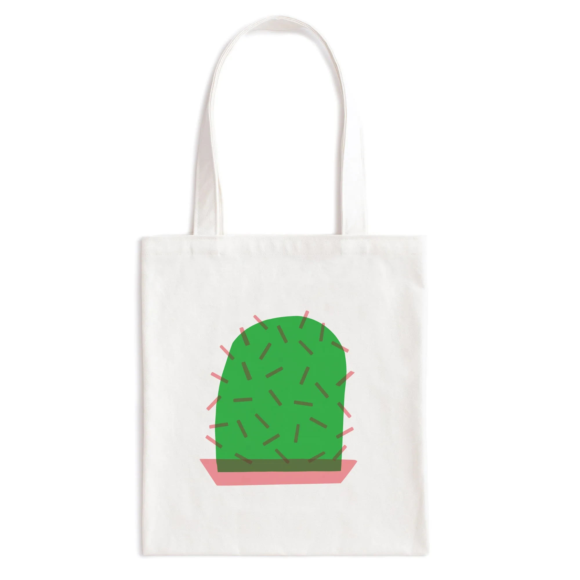 AJJ x WWF Canvas Tote - Peach & Cactus