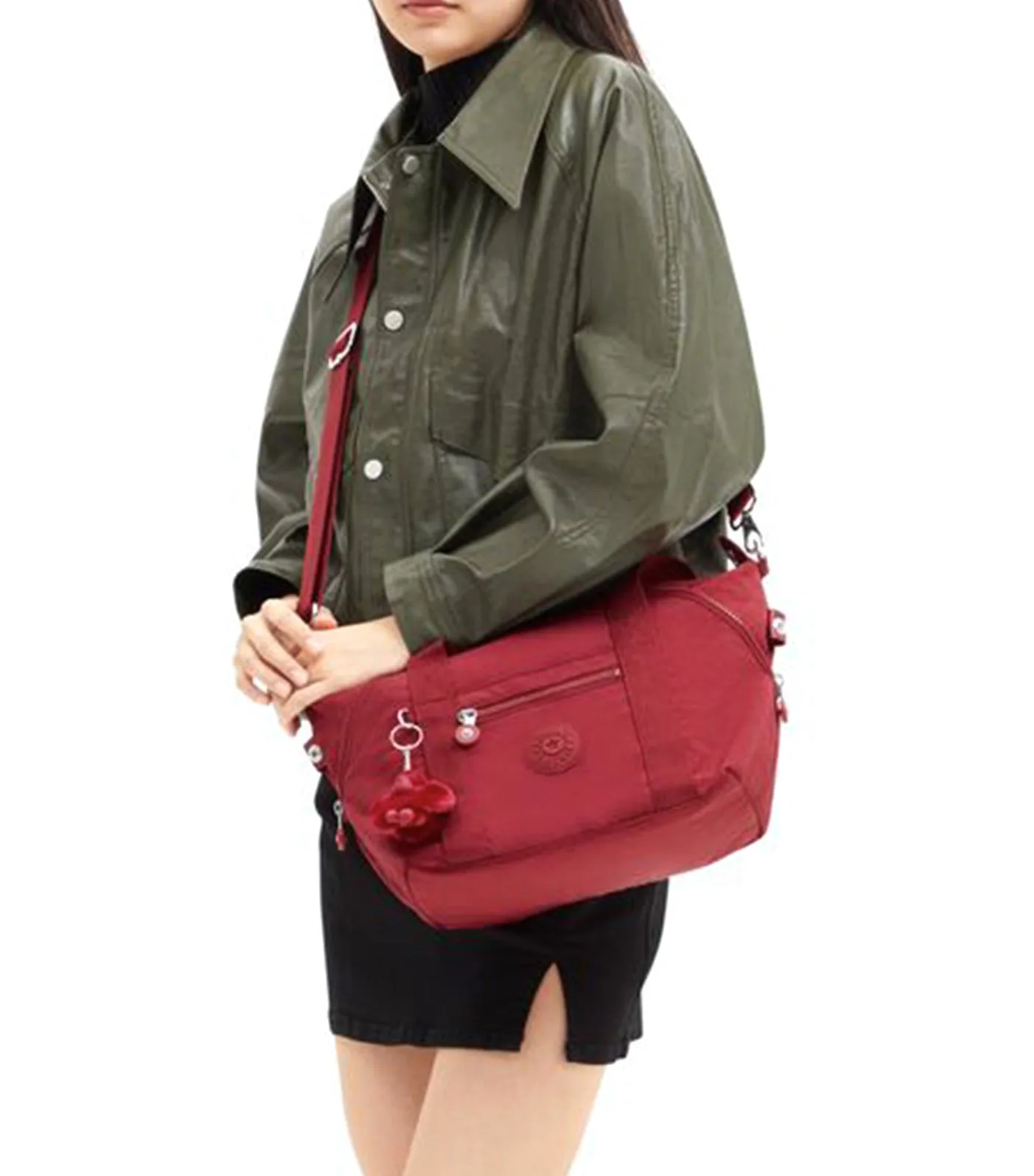 Art Mini Handbag Funky Red