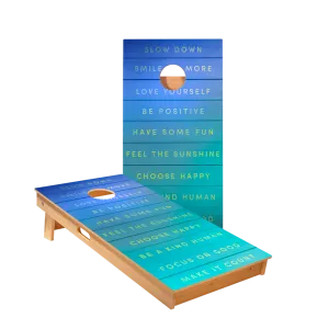 Be Your Best Star Cornhole Boards