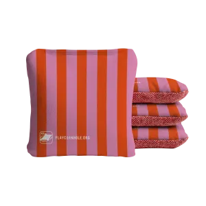 Beach Stripes Synergy Soft Cornhole Bags