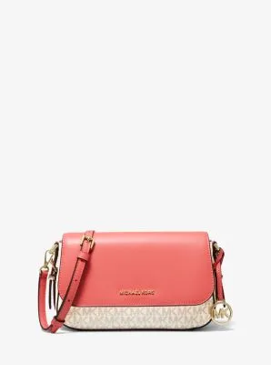 Bedford Legacy Large Logo and Pebbled Leather Crossbody Bag