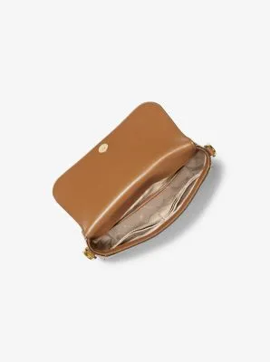 Bedford Legacy Large Logo and Pebbled Leather Crossbody Bag