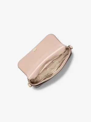 Bedford Legacy Large Logo and Pebbled Leather Crossbody Bag