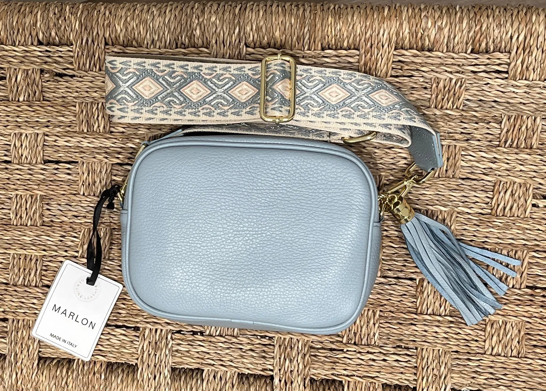 Borsa Art Paris Crossbody-Cielo