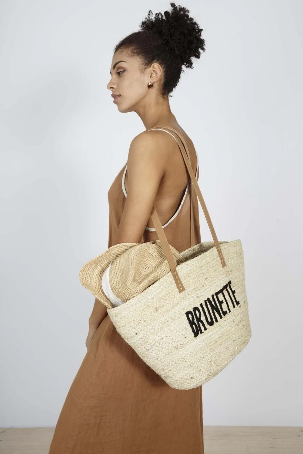Brunette Basket Tote