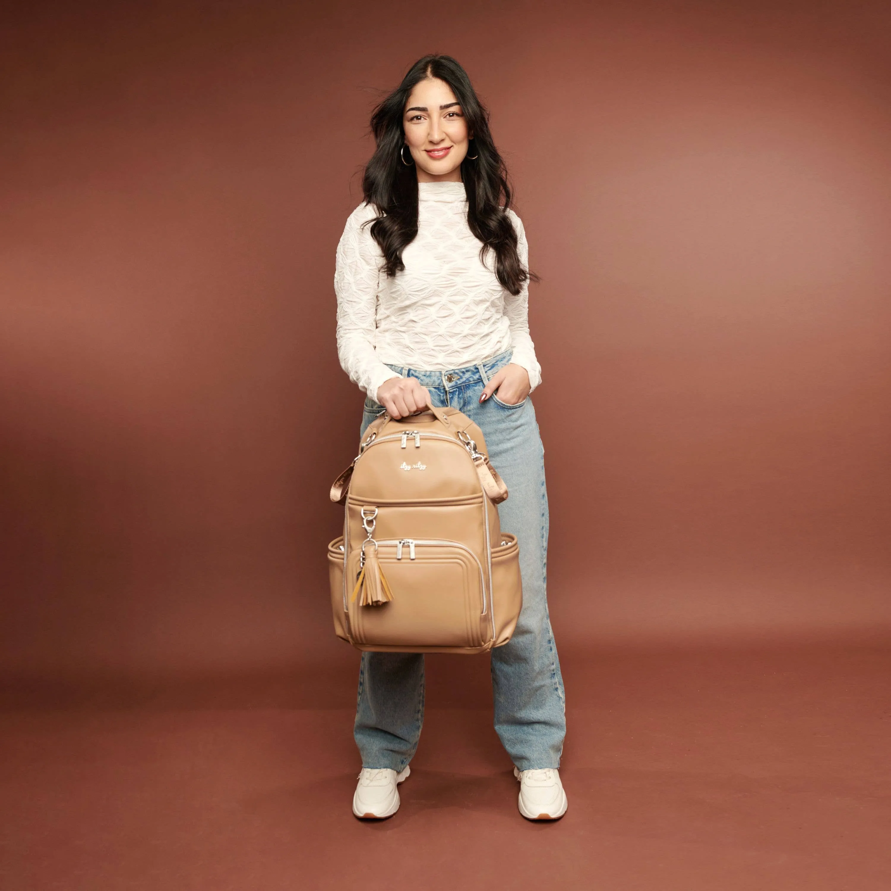 Chai Latte Boss Plus Backpack Diaper Bag