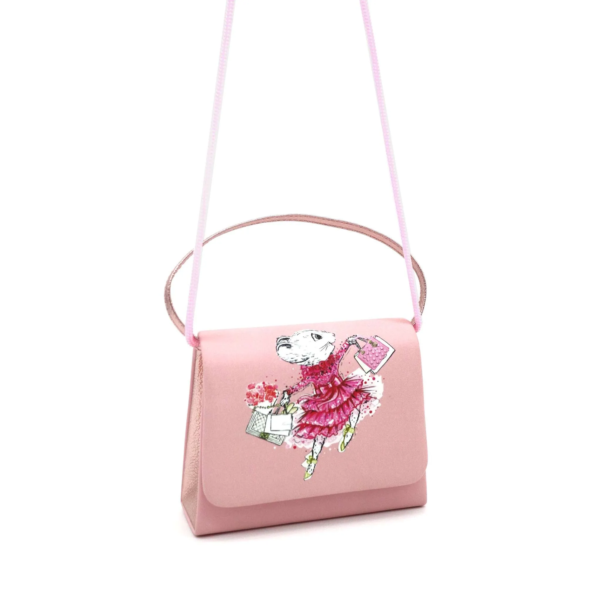 Claris Fashion Mini Handbag in Pink