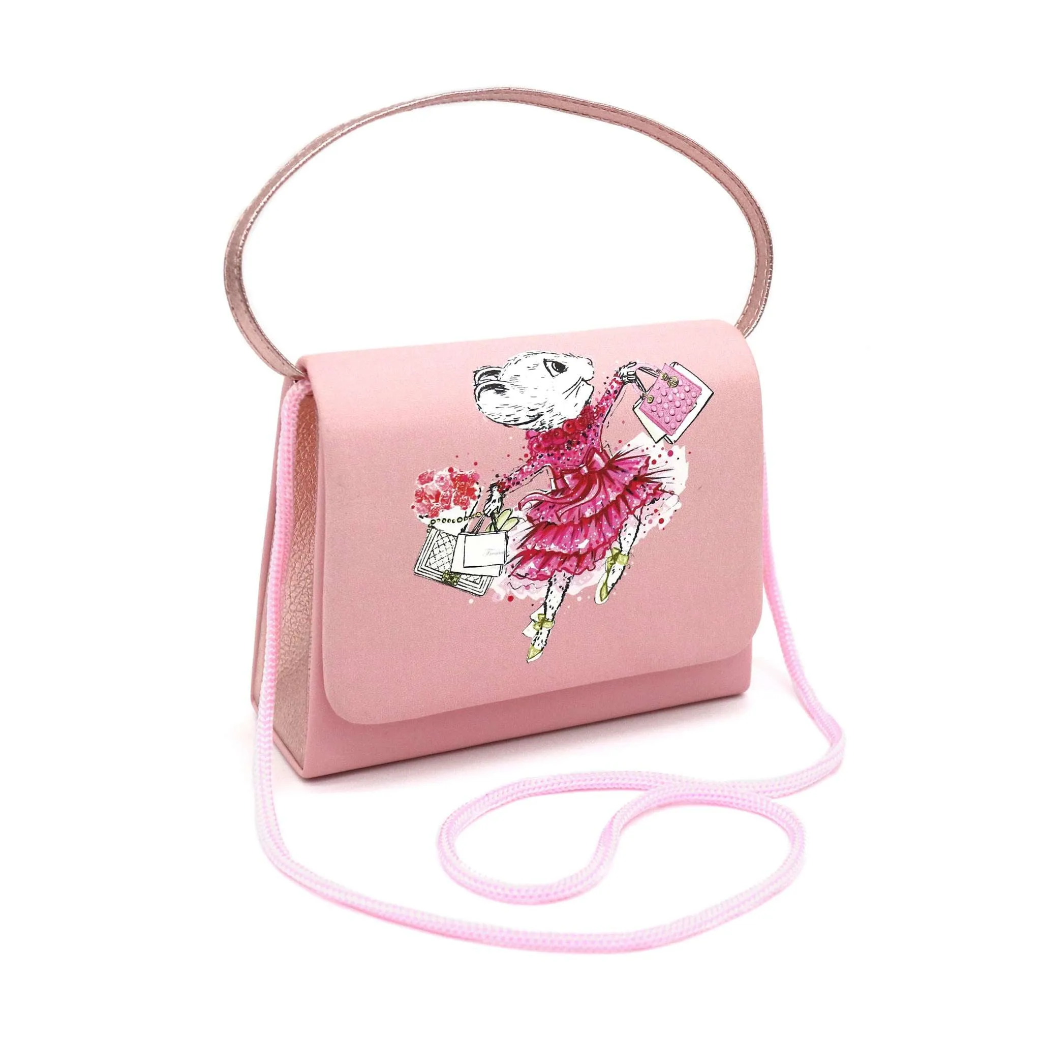 Claris Fashion Mini Handbag in Pink