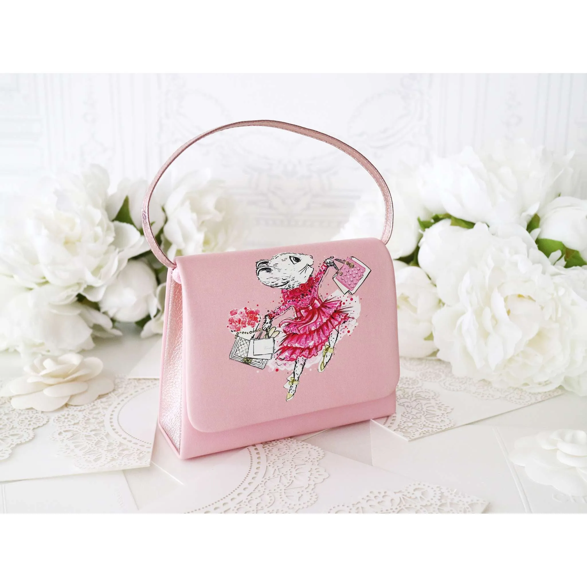 Claris Fashion Mini Handbag in Pink