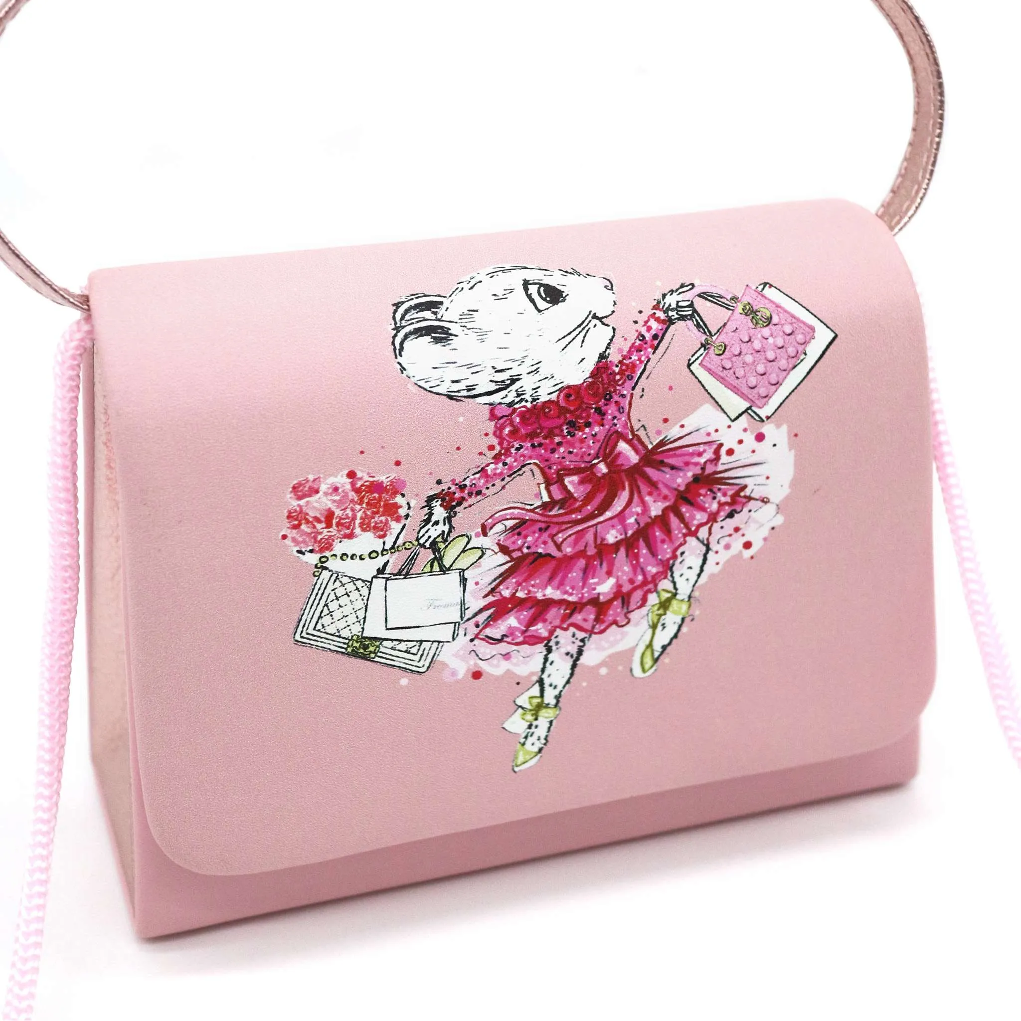 Claris Fashion Mini Handbag in Pink
