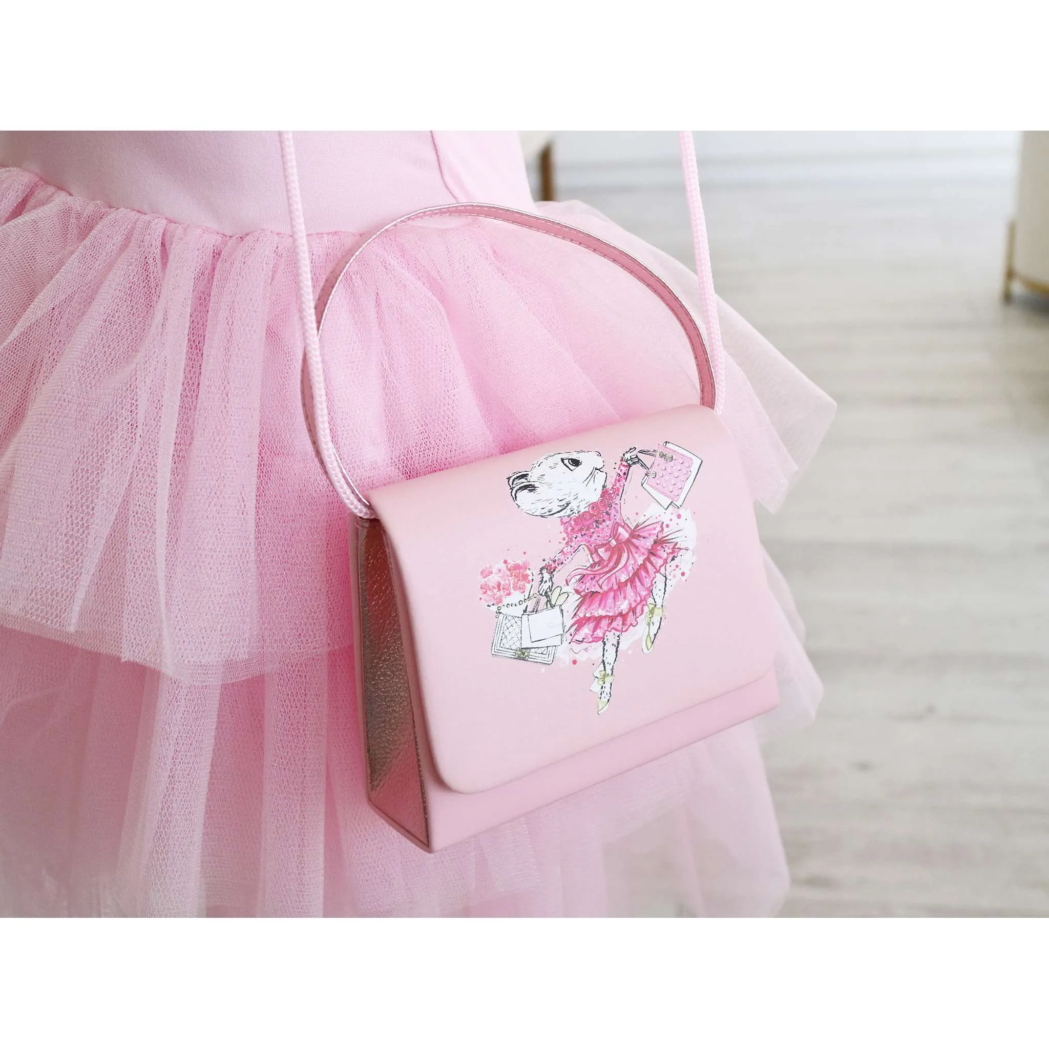 Claris Fashion Mini Handbag in Pink