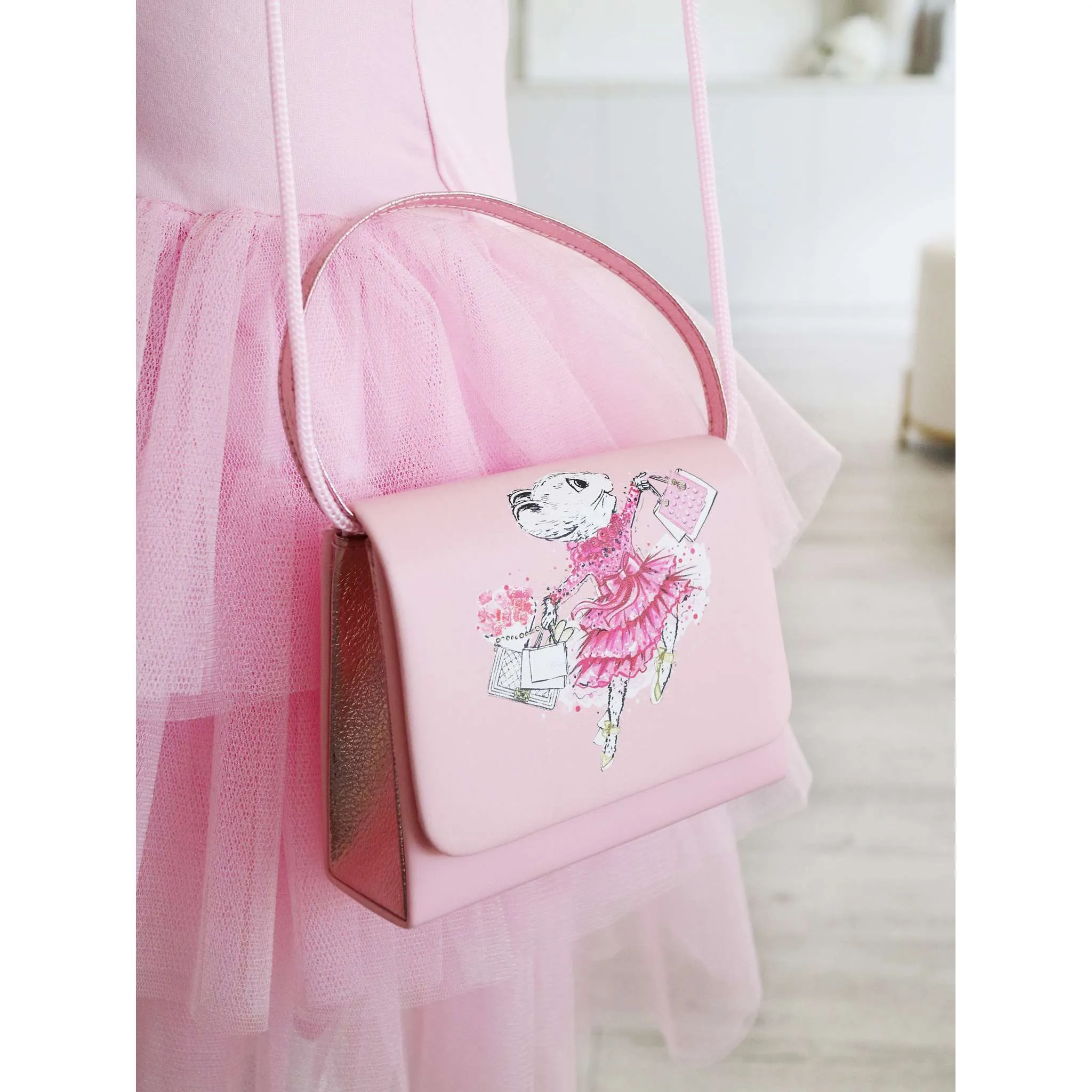 Claris Fashion Mini Handbag in Pink
