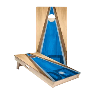 Detroit Football Gameday Classic Triangle Star Cornhole Boards