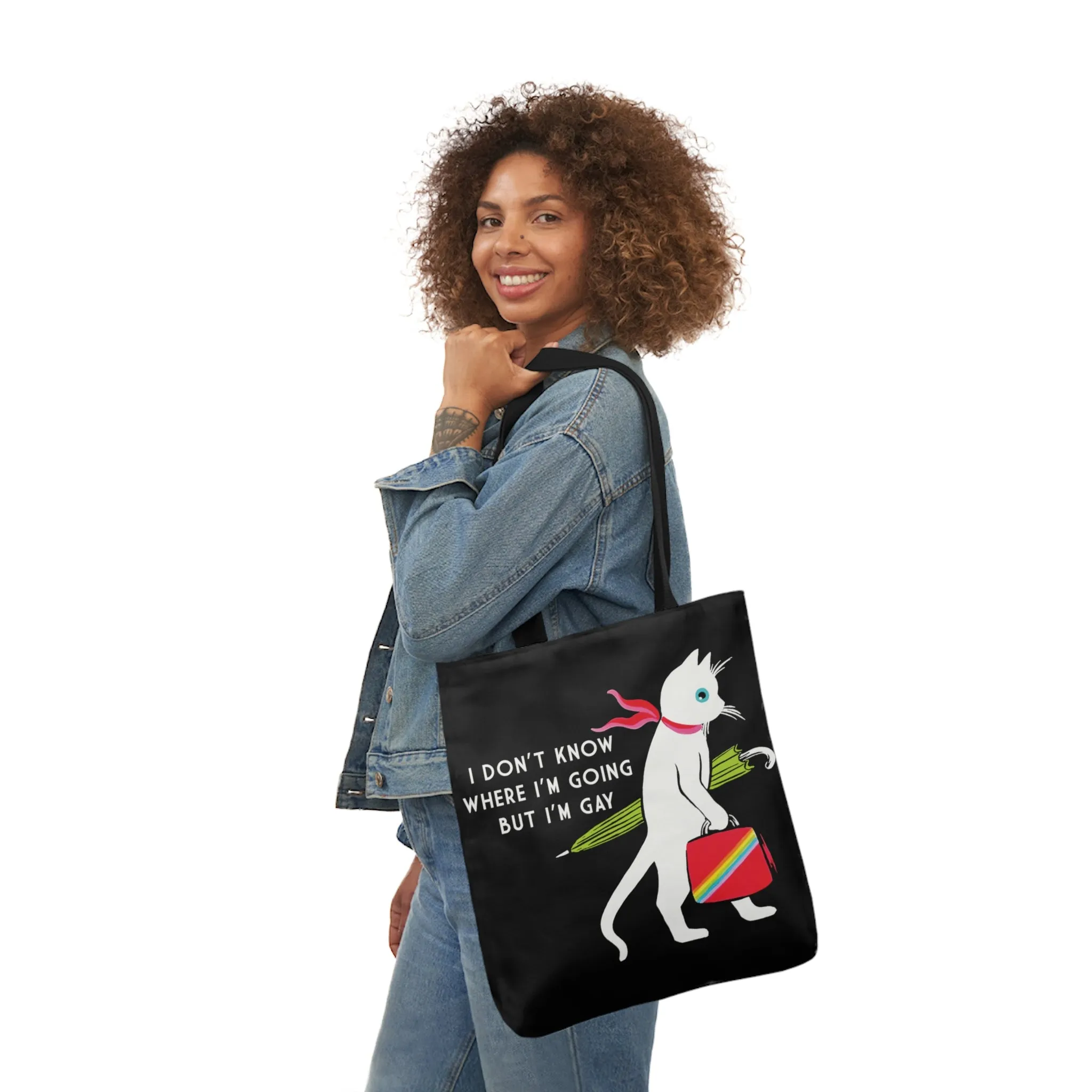 Don't Know Where I'm Going Tote Bag