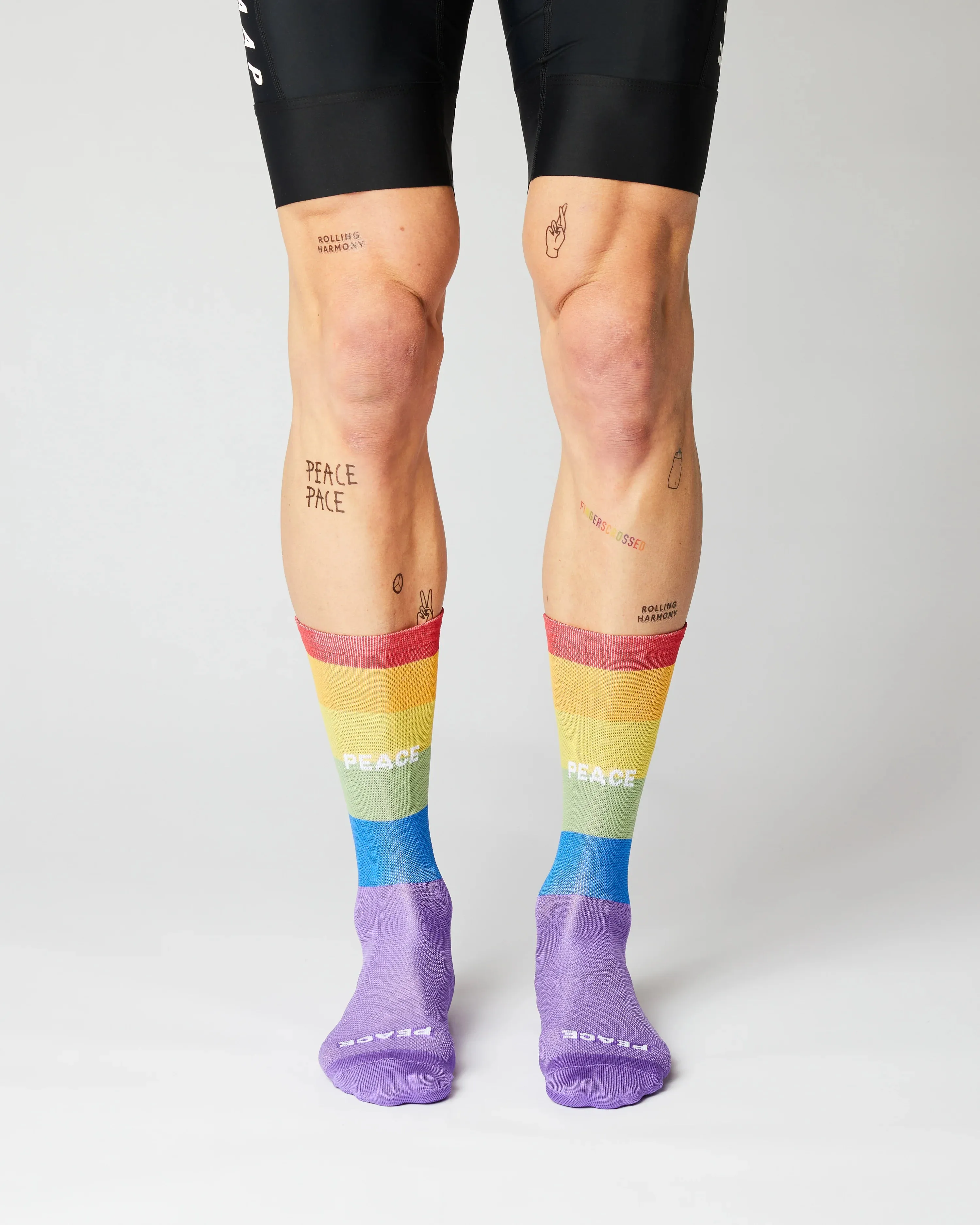 Fingerscrossed Rolling Harmony Socks Peace