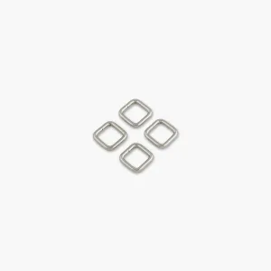 Four 1/2" Rectangle Rings