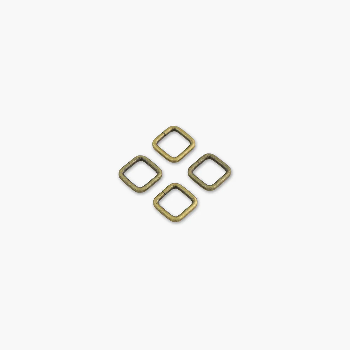 Four 1/2" Rectangle Rings