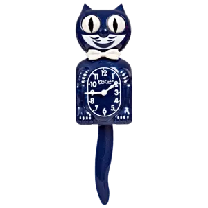 Galaxy Blue Kit-Cat Klock