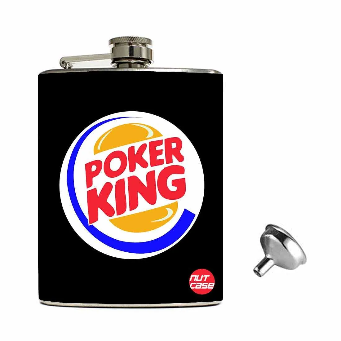 Hip Flask Gift Box -Poker King