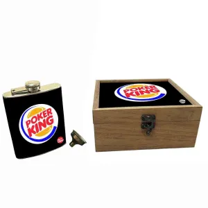 Hip Flask Gift Box -Poker King