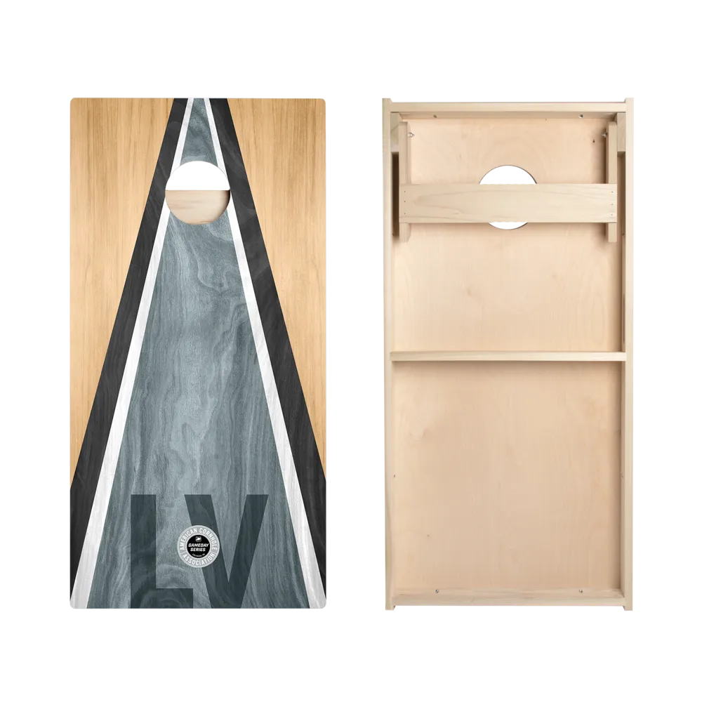 Las Vegas Football Gameday Classic Triangle Star Cornhole Boards