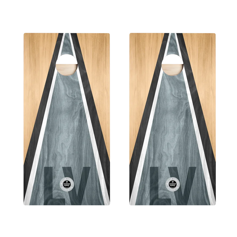 Las Vegas Football Gameday Classic Triangle Star Cornhole Boards