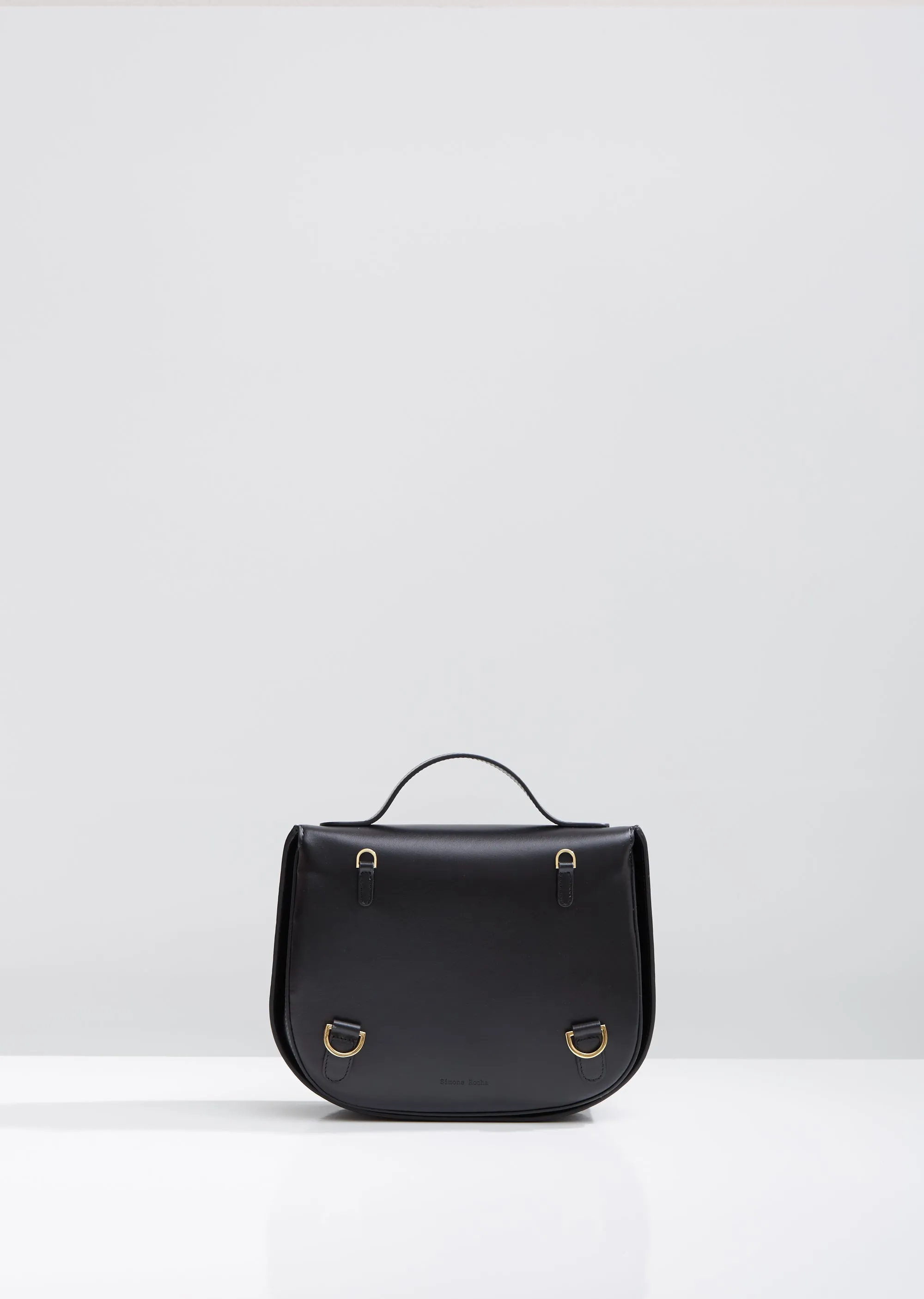 Leather Box Backpack