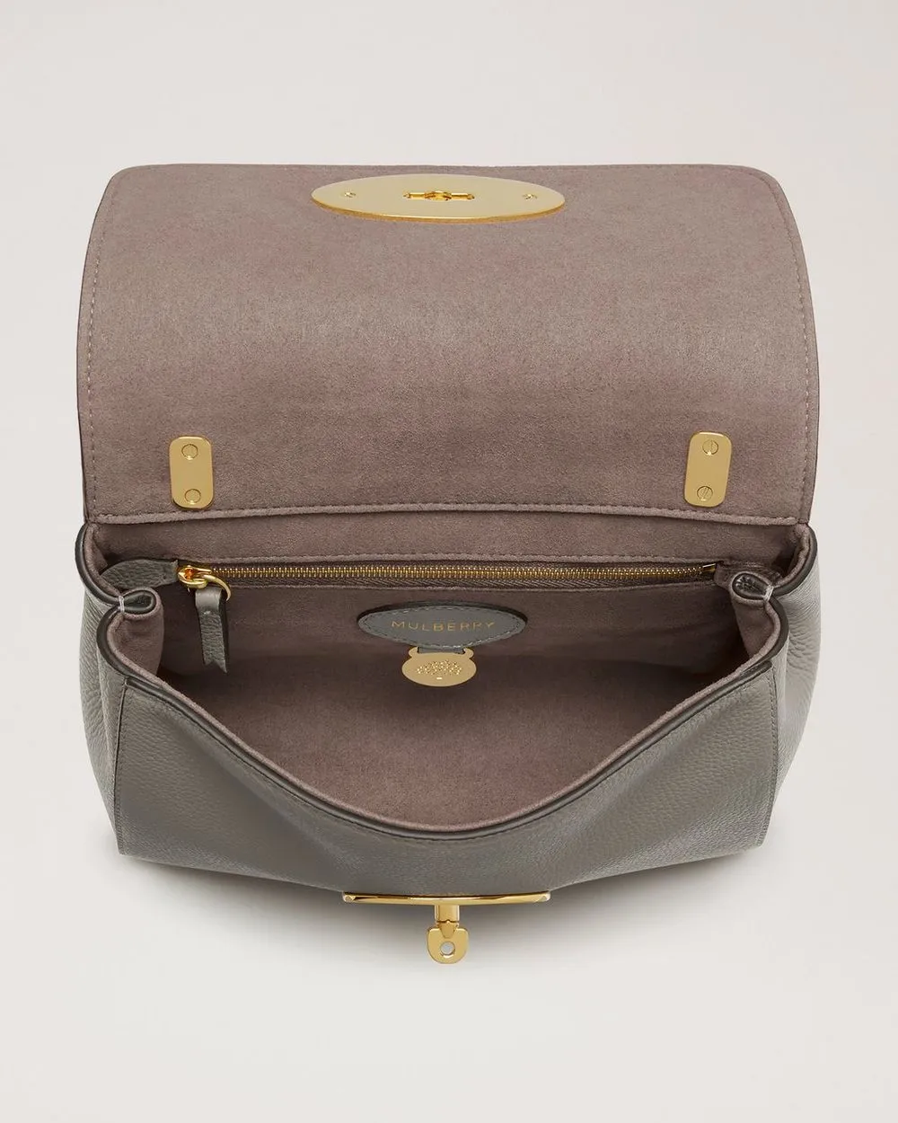 Lily Small Classic Grain (Charcoal)
