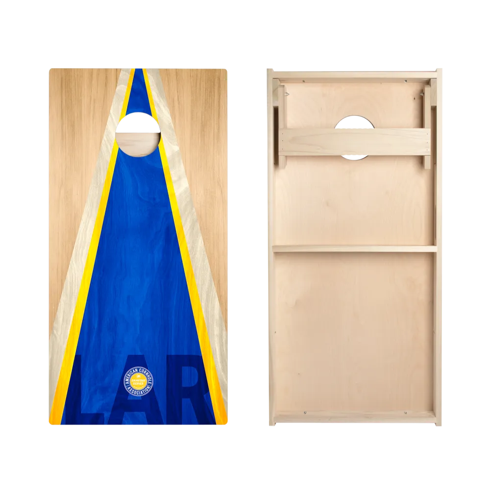 Los Angeles LAR Football Gameday Classic Triangle Star Cornhole Boards