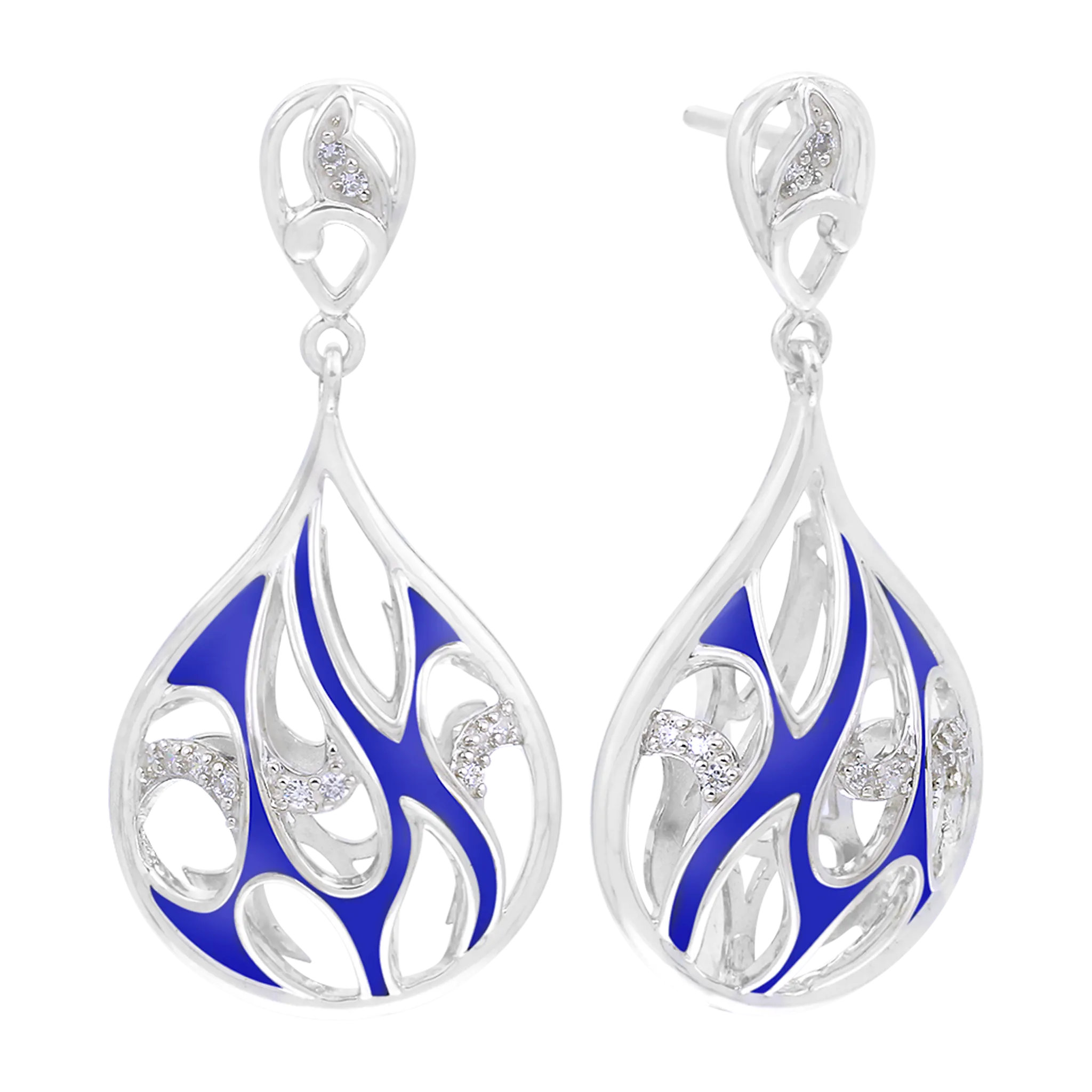 Marea Blue Earrings