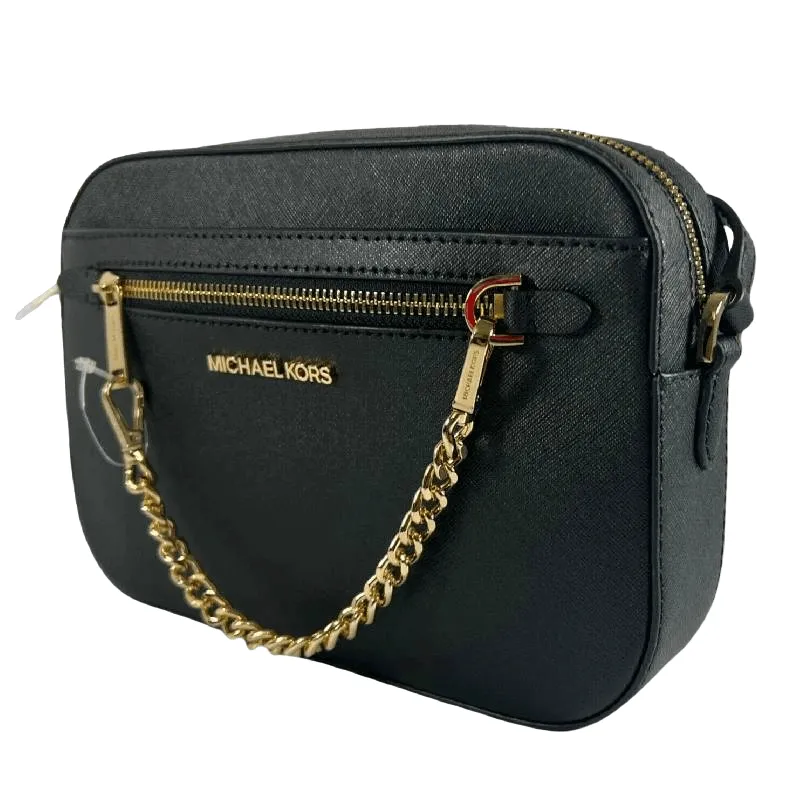 Michael Kors Jet Set Chain Saffiano Bag, black