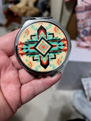 Mirrored Compacts - Round