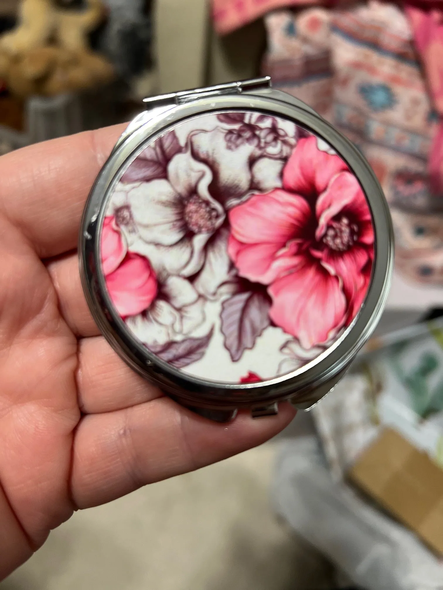Mirrored Compacts - Round