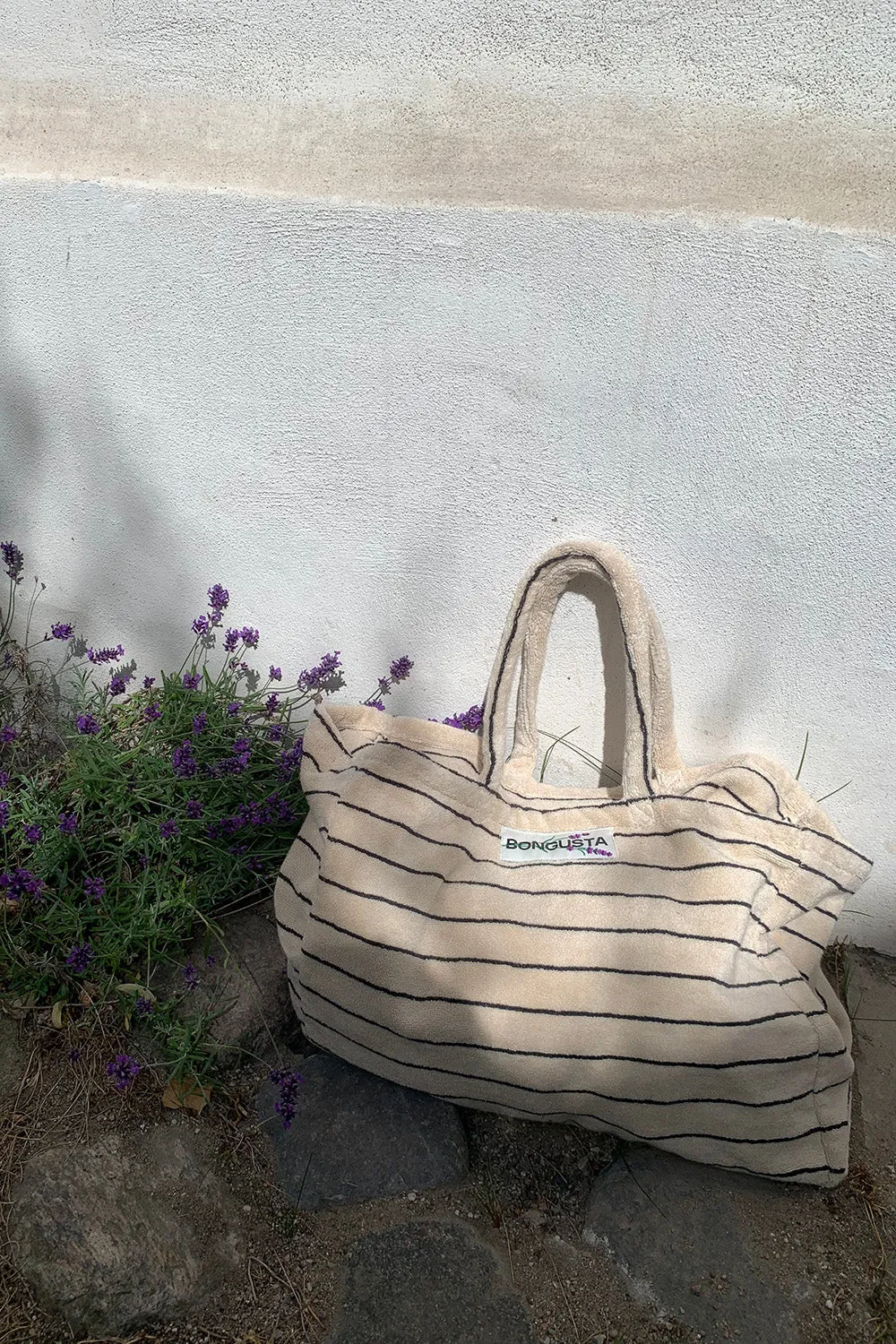 Naram Weekend Bag Cream & Ink