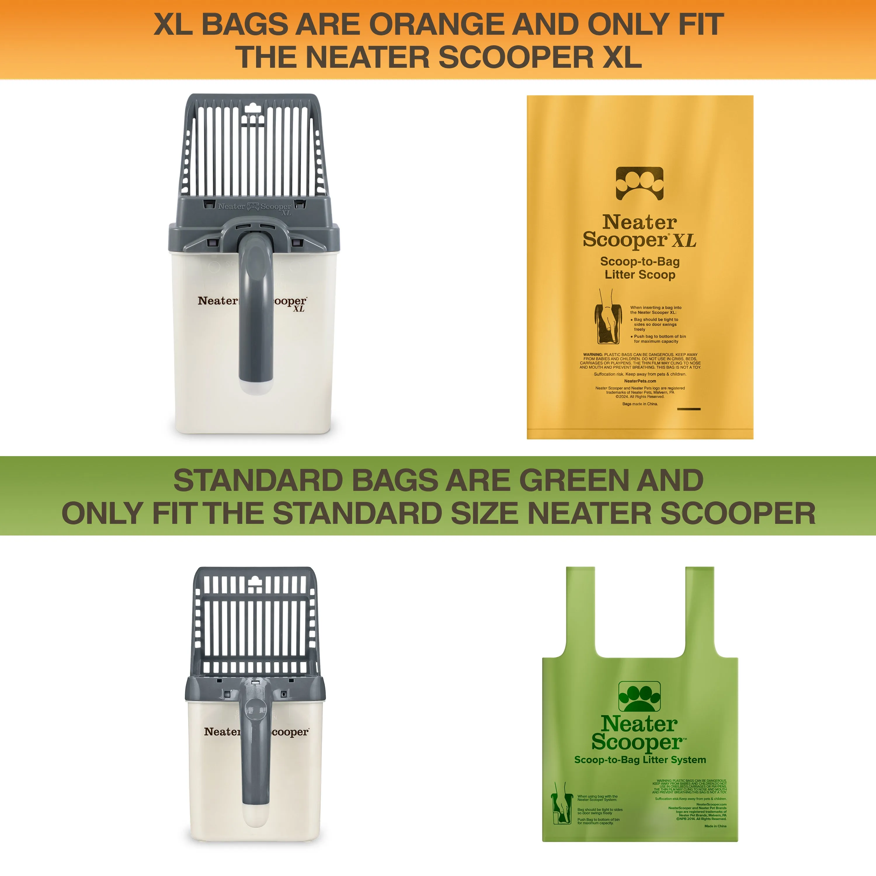 Neater Scooper Standard Refill Bags