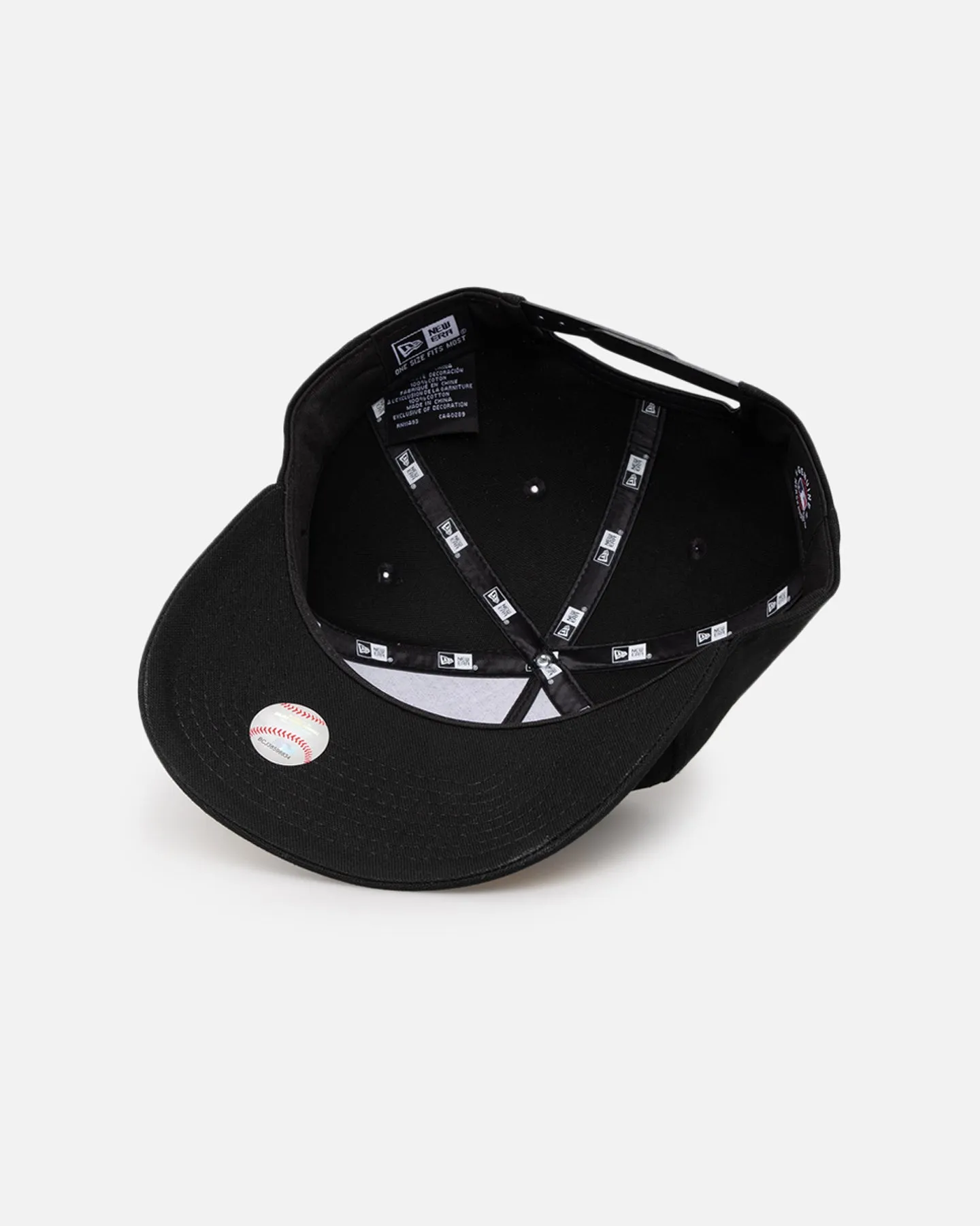 New Era Atlanta Braves 'Military Patch' Pre-Curved Golfer Snapback Black