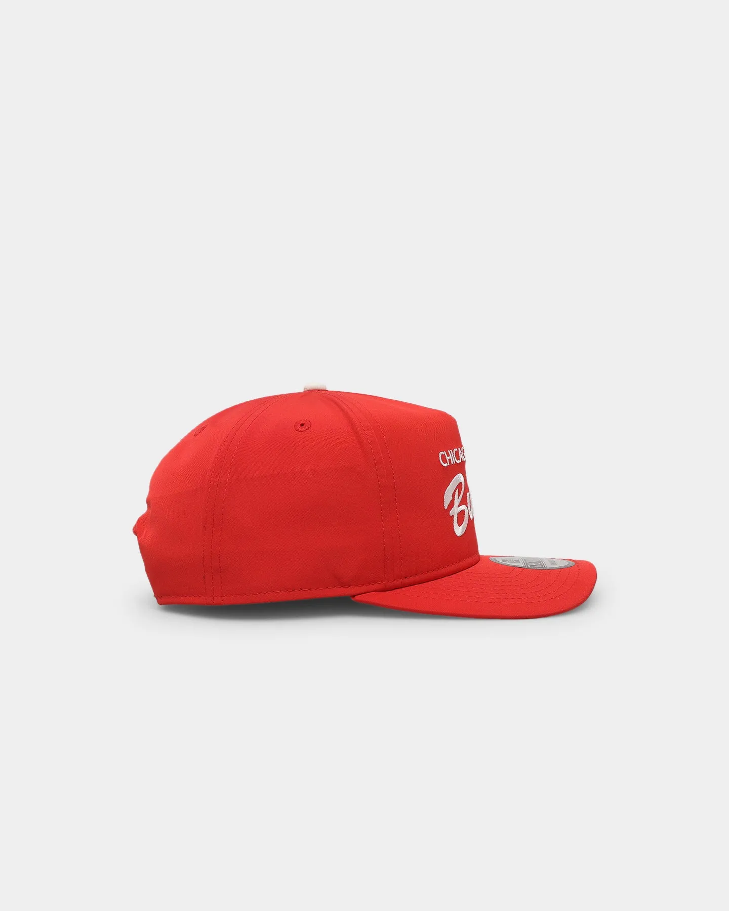 New Era Chicago Bulls 'OTC Chrome Prolight' Golfer Snapback Red