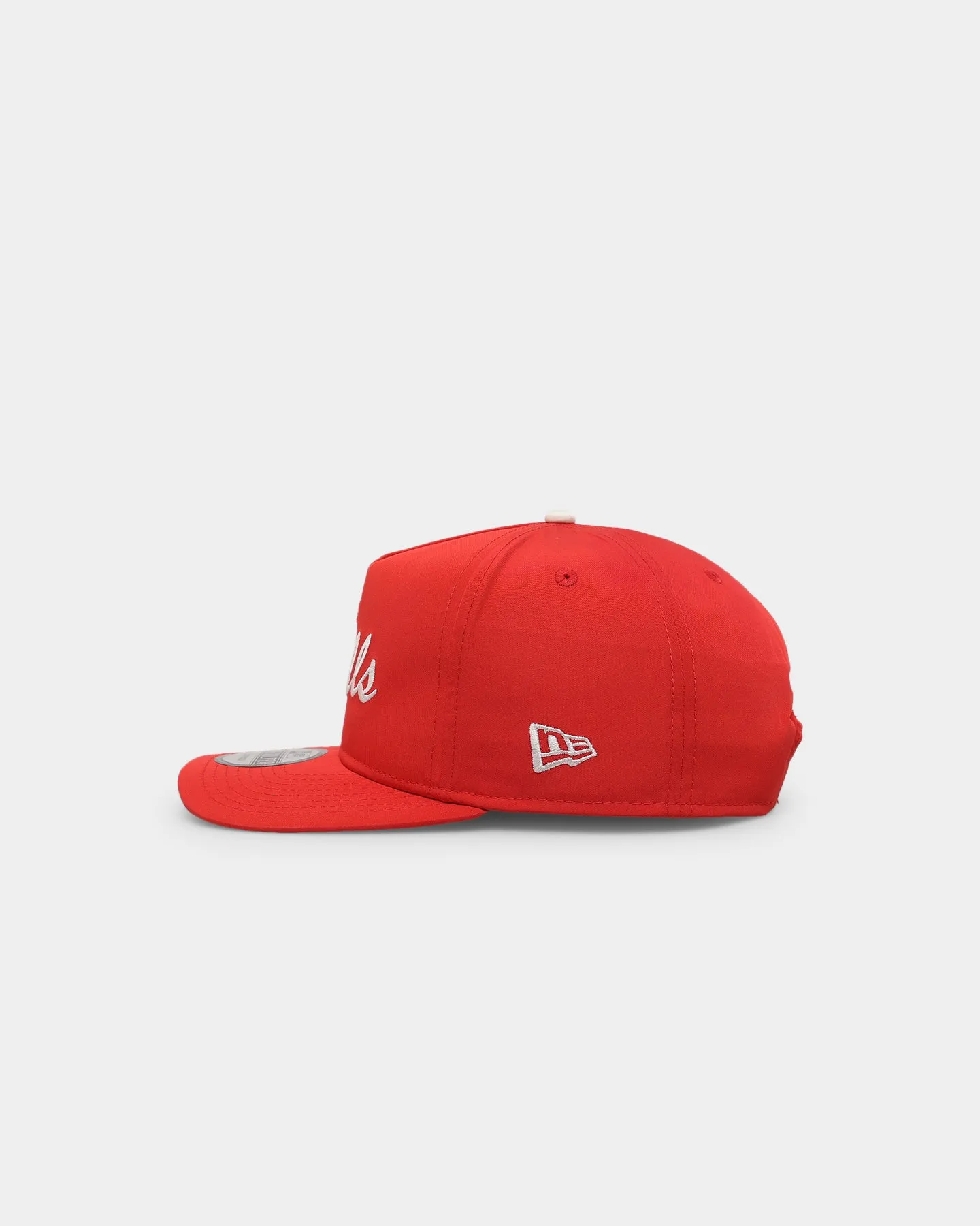 New Era Chicago Bulls 'OTC Chrome Prolight' Golfer Snapback Red