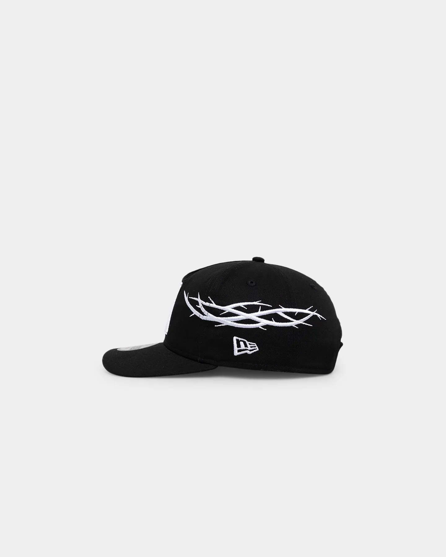 New Era Houston Astros 'Twisted Thorns' Golfer Pre-Curved Snapback Black