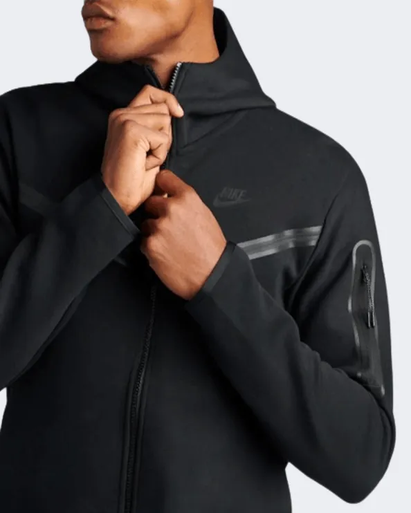 Nike Sportswear Tech Fleece Men Lifestyle Hoody Black Cu4489-010