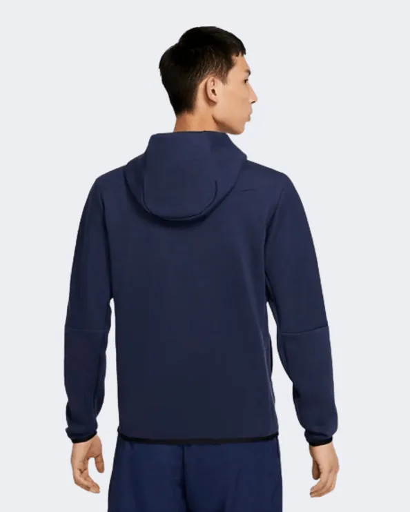 Nike Sportswear Tech Fleece Men Lifestyle Hoody Navy Cu4489-410