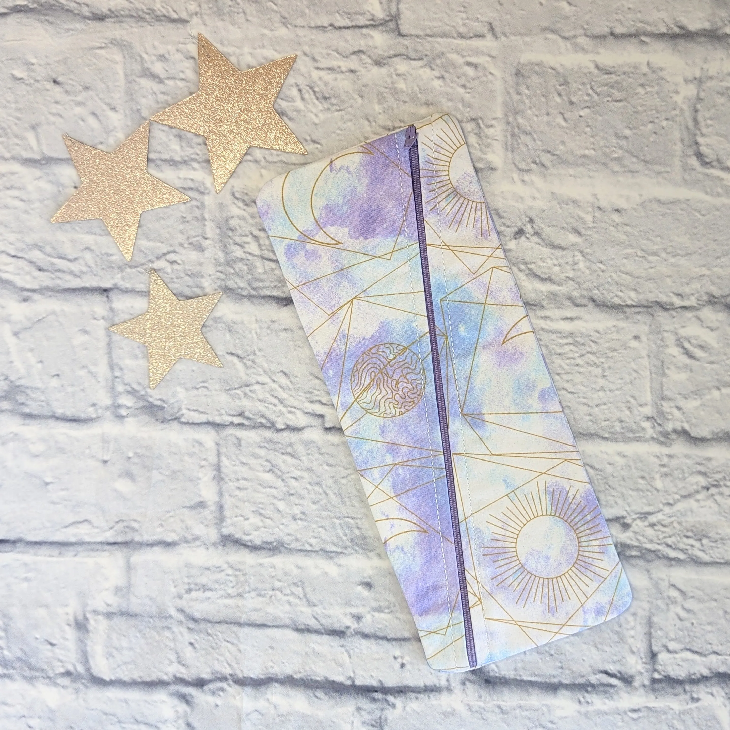 Outer Space Zipper Bags