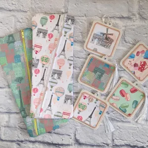Paris Zipper Bags