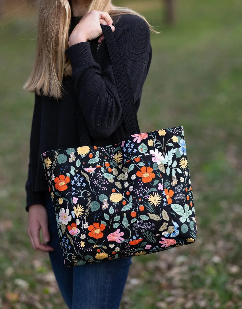Pepin Tote Bag Sewing Pattern, Noodlehead