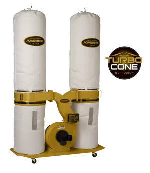 Powermatic | PM1900TX-BK1 Dust Collector, 3HP, 1PH, 230V, 30-Micron Bag Filter Kit