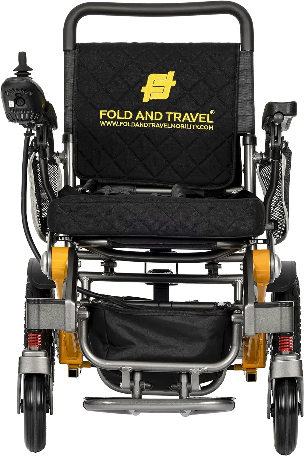 Premium Lightweight Folding Electric Wheelchair: Long-Range, Heavy Duty Power Chair